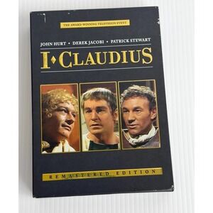 I, Claudius Remastered 4 DVD Set NTSC BBC Miniseries Derek Jacobi John Hurt